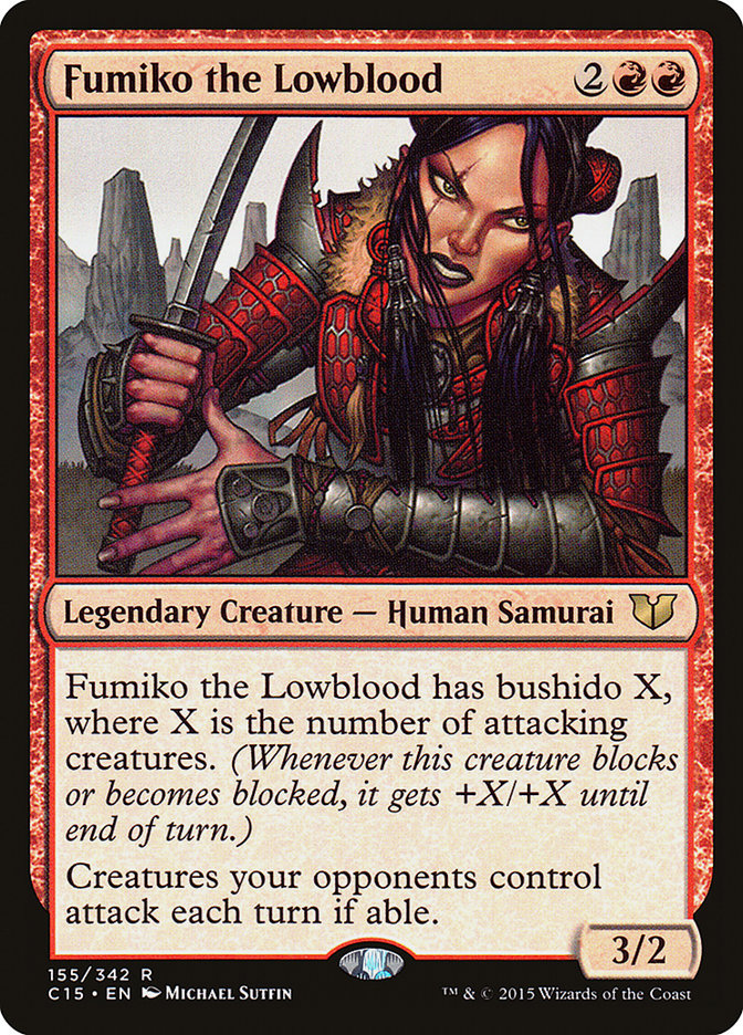 Fumiko the Lowblood [Commander 2015] | Card Citadel