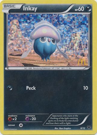 Inkay (6/12) [McDonald's Promos: 2014 Collection] | Card Citadel