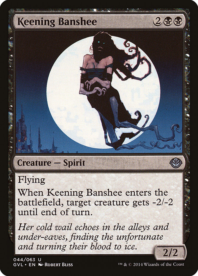 Keening Banshee (Garruk vs. Liliana) [Duel Decks Anthology] | Card Citadel