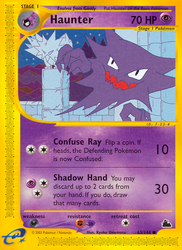 Haunter (63/144) [Skyridge] | Card Citadel