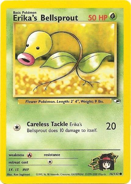 Erika's Bellsprout (76/132) [Gym Heroes Unlimited] | Card Citadel