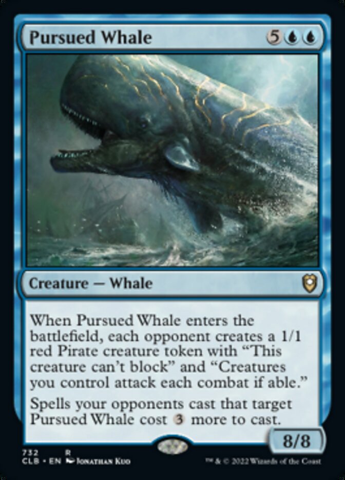 Pursued Whale [Commander Legends: Battle for Baldur's Gate] | Card Citadel