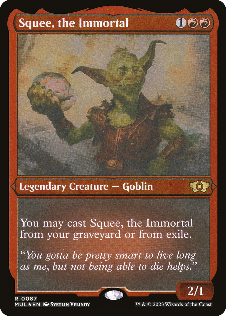 Squee, the Immortal (Foil Etched) [Multiverse Legends] | Card Citadel