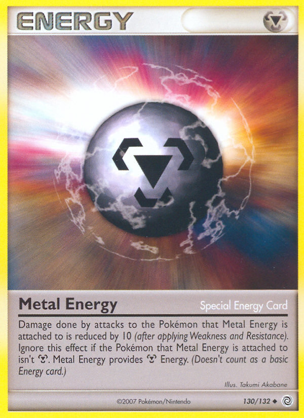 Metal Energy (130/132) [Diamond & Pearl: Secret Wonders] | Card Citadel