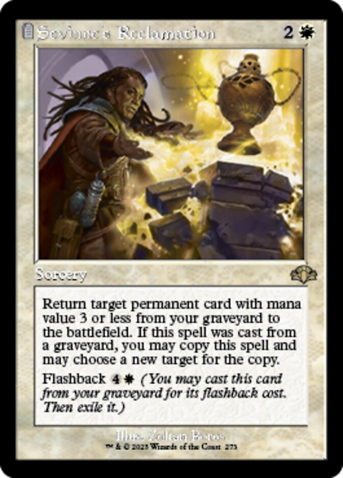 Sevinne's Reclamation (Retro) [Dominaria Remastered] | Card Citadel