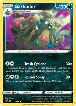 Garbodor (111/185) [Sword & Shield: Vivid Voltage] | Card Citadel