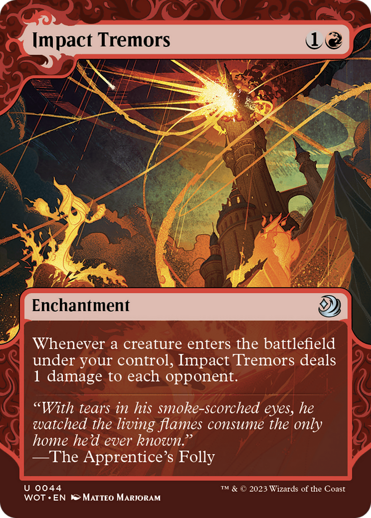 Impact Tremors [Wilds of Eldraine: Enchanting Tales] | Card Citadel