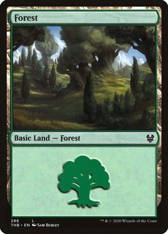 Forest (286) [Theros Beyond Death] | Card Citadel