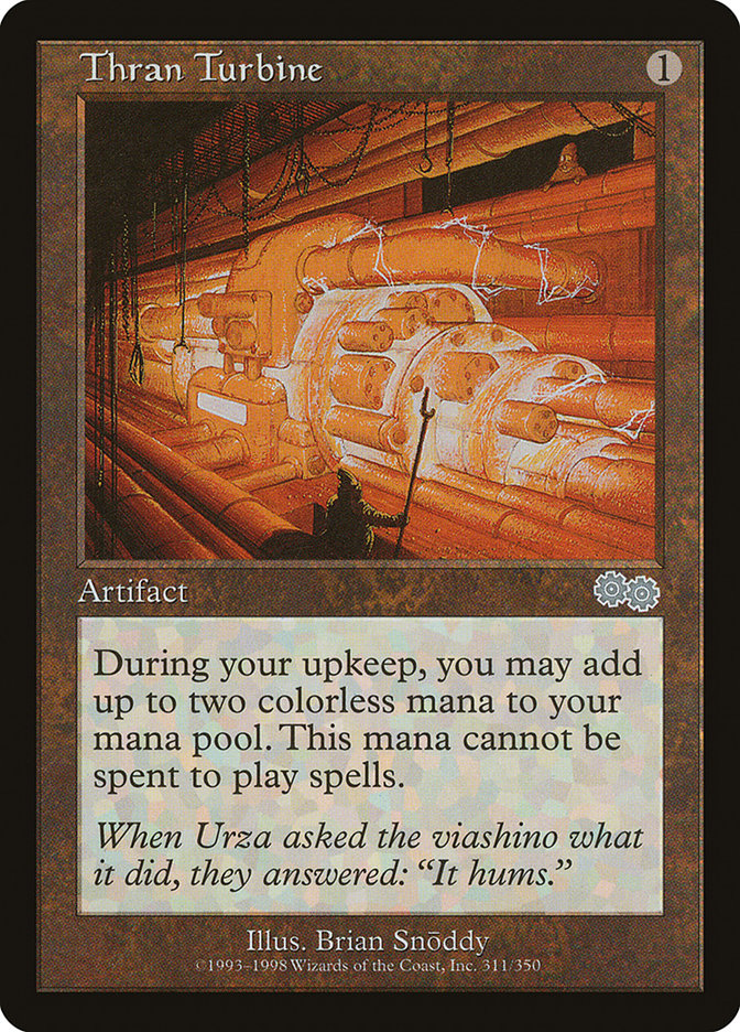 Thran Turbine [Urza's Saga] | Card Citadel