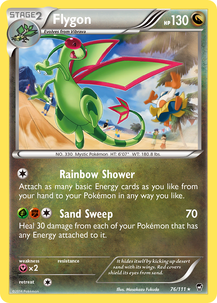 Flygon (76/111) [XY: Furious Fists] | Card Citadel