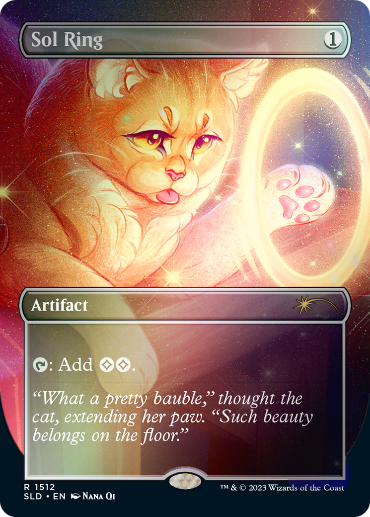 Sol Ring (1512) // Sol Ring [Secret Lair Commander Deck: Raining Cats and Dogs] | Card Citadel