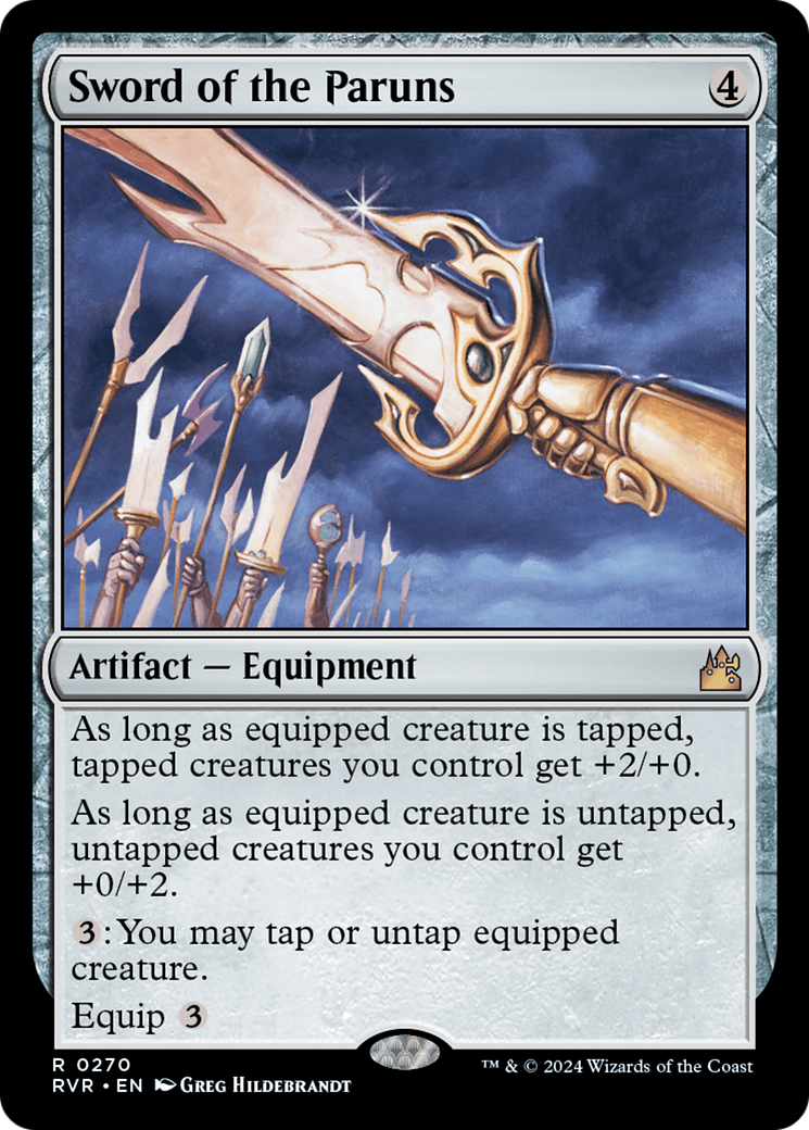 Sword of the Paruns [Ravnica Remastered] | Card Citadel