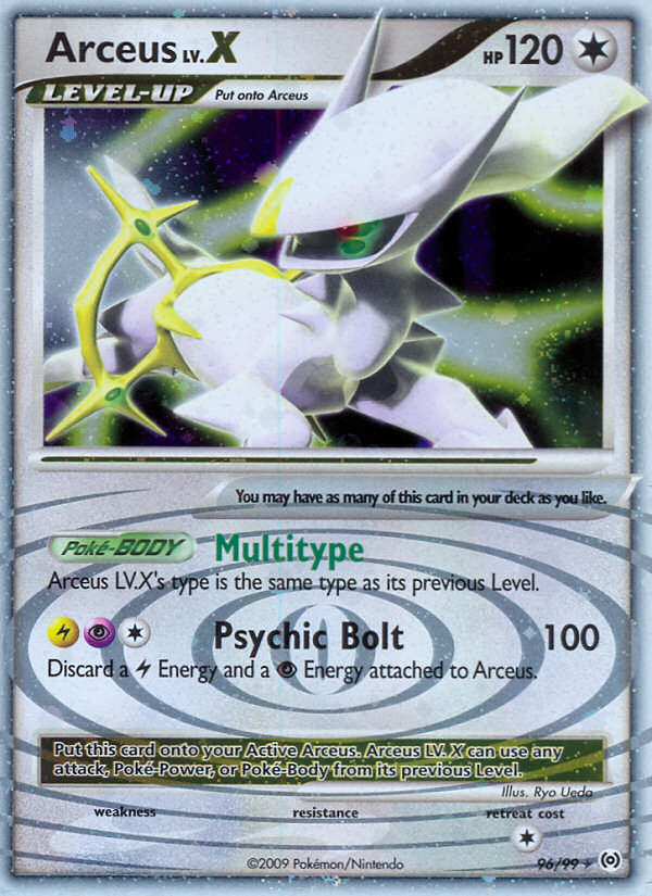 Arceus LV.X (96/99) [Platinum: Arceus] | Card Citadel