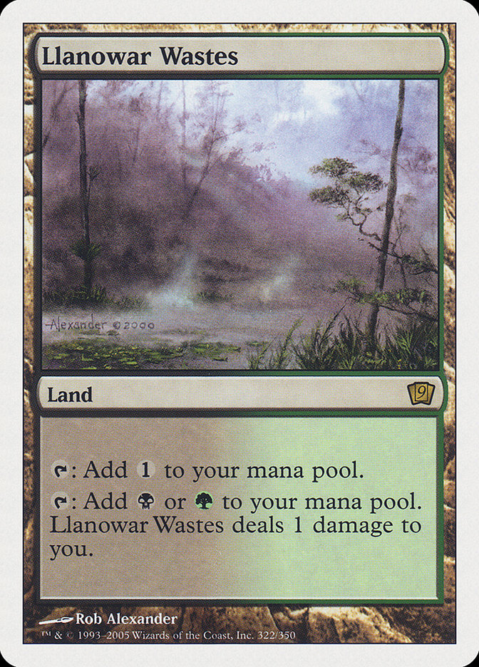 Llanowar Wastes [Ninth Edition] | Card Citadel