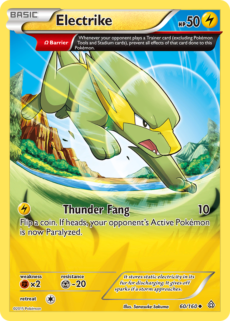 Electrike (60/160) [XY: Primal Clash] | Card Citadel