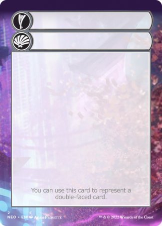 Helper Card (2/9) [Kamigawa: Neon Dynasty Tokens] | Card Citadel