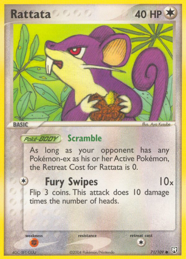 Rattata (71/109) [EX: Team Rocket Returns] | Card Citadel