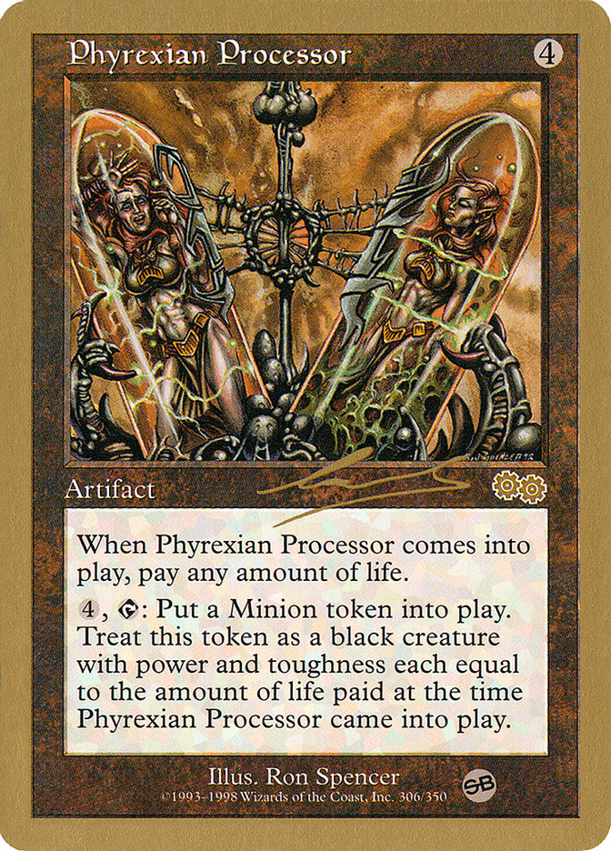 Phyrexian Processor (Nicolas Labarre) (SB) [World Championship Decks 2000] | Card Citadel