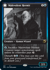 Malevolent Hermit // Benevolent Geist [Innistrad: Double Feature] | Card Citadel