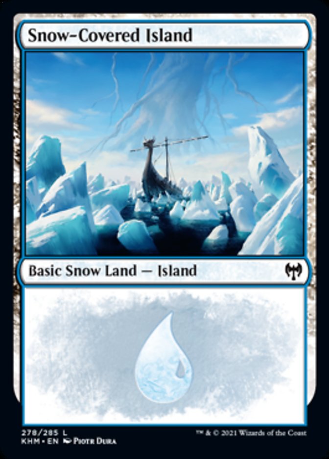 Snow-Covered Island (278) [Kaldheim] | Card Citadel
