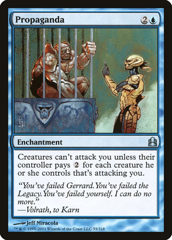 Propaganda [Commander 2011] | Card Citadel