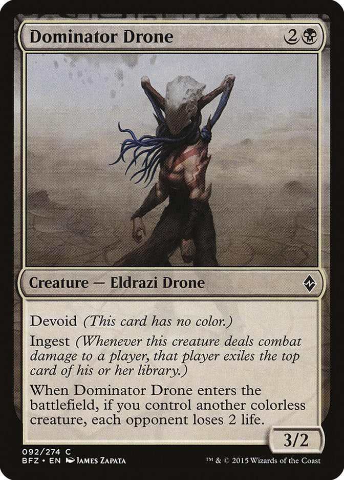 Dominator Drone [Battle for Zendikar] | Card Citadel