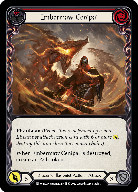 Embermaw Cenipai (Red) [UPR027] (Uprising)  Rainbow Foil | Card Citadel