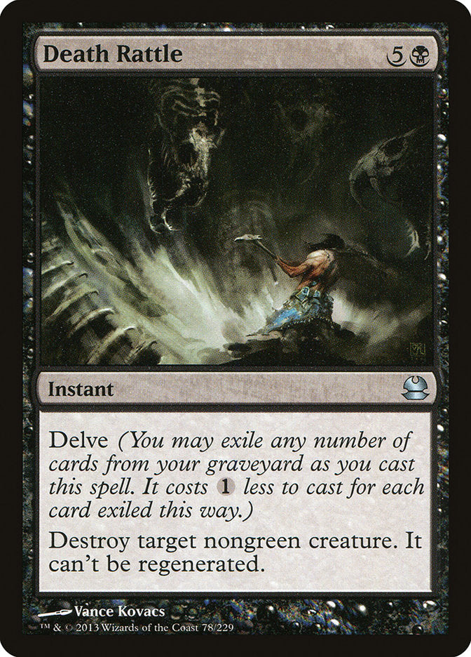 Death Rattle [Modern Masters] | Card Citadel