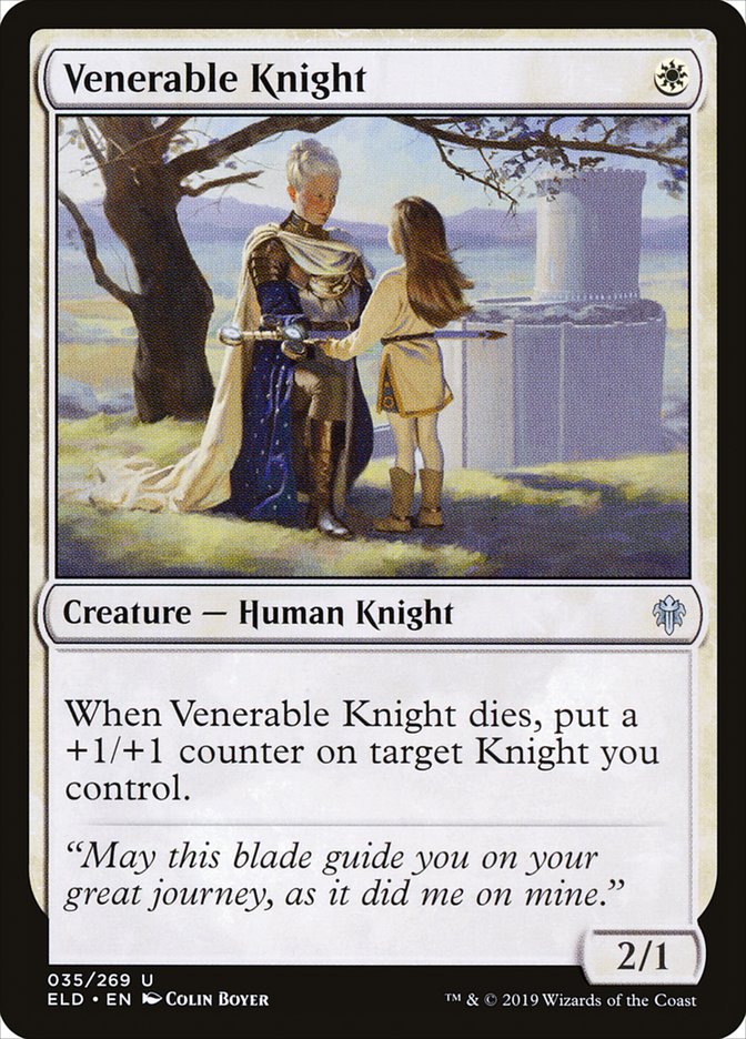 Venerable Knight [Throne of Eldraine] | Card Citadel