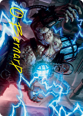 Repository Skaab Art Card (Gold-Stamped Signature) [Innistrad: Crimson Vow Art Series] | Card Citadel