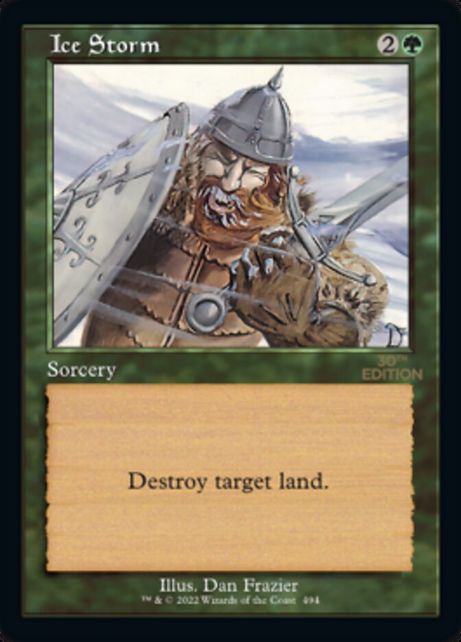 Ice Storm (Retro) [30th Anniversary Edition] | Card Citadel