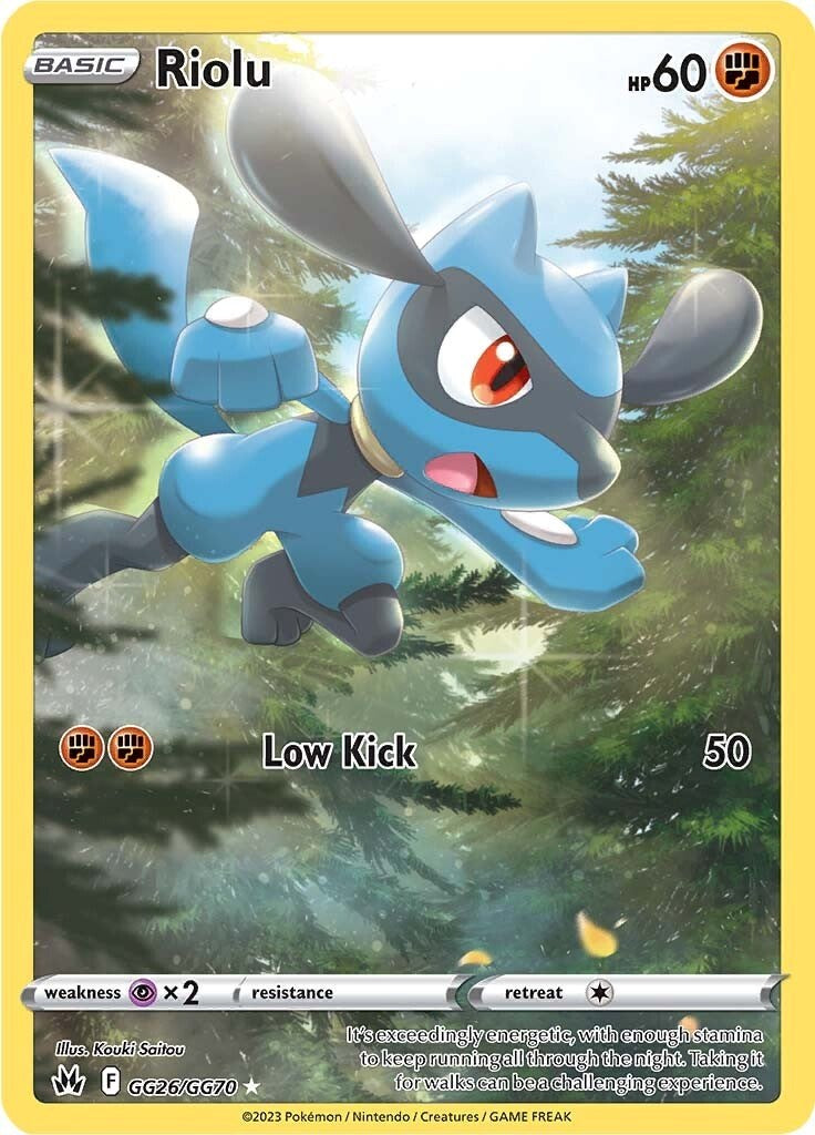 Riolu (GG26/GG70) [Sword & Shield: Crown Zenith] | Card Citadel