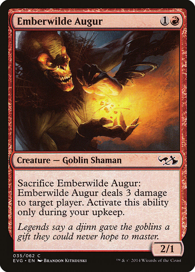 Emberwilde Augur (Elves vs. Goblins) [Duel Decks Anthology] | Card Citadel