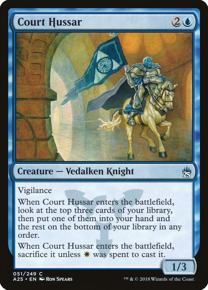Court Hussar [Masters 25] | Card Citadel