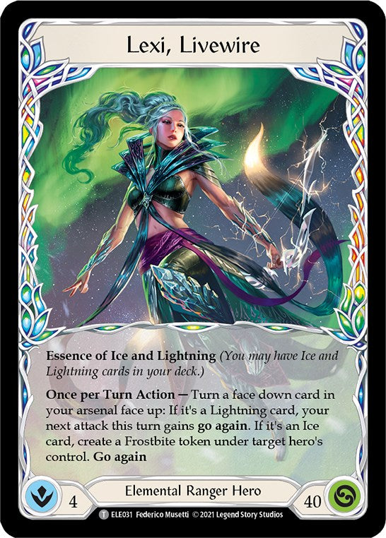 Lexi, Livewire // Lexi [ELE031 // ELE032] (Tales of Aria) | Card Citadel