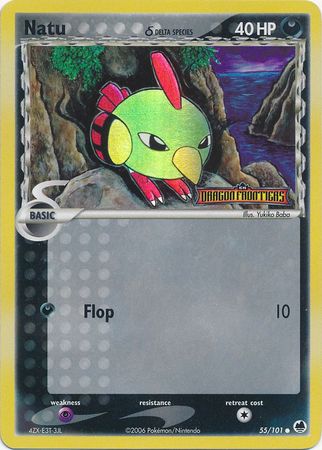 Natu (55/101) (Delta Species) (Stamped) [EX: Dragon Frontiers] | Card Citadel