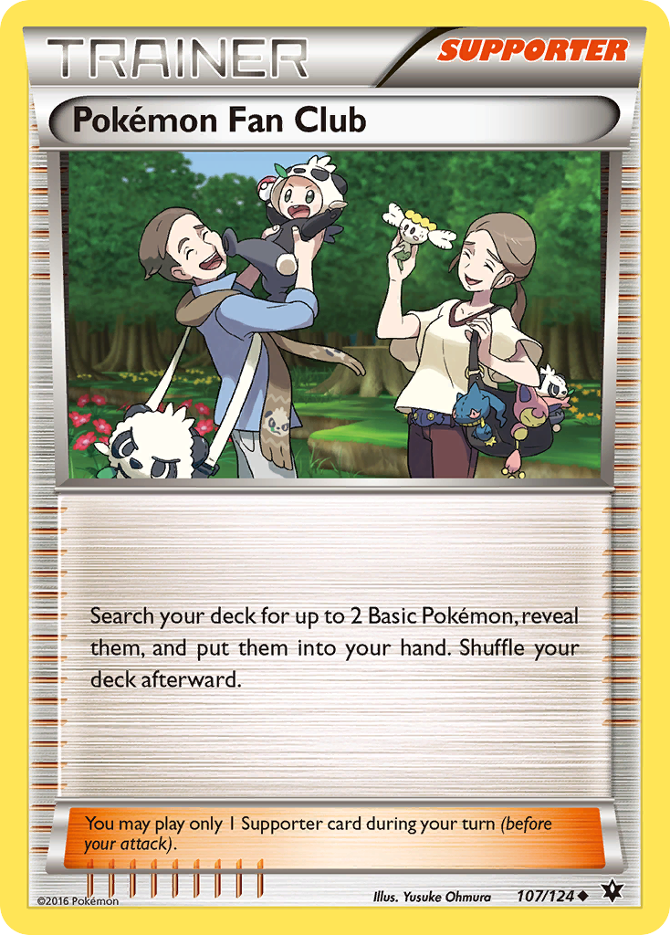 Pokemon Fan Club (107/124) [XY: Fates Collide] | Card Citadel