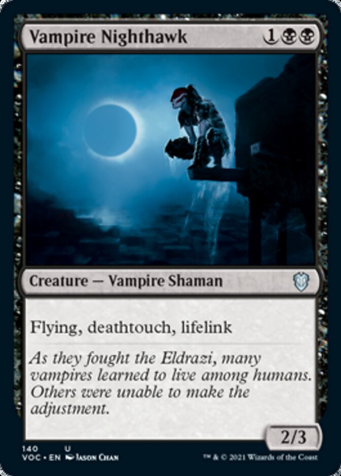 Vampire Nighthawk [Innistrad: Crimson Vow Commander] | Card Citadel