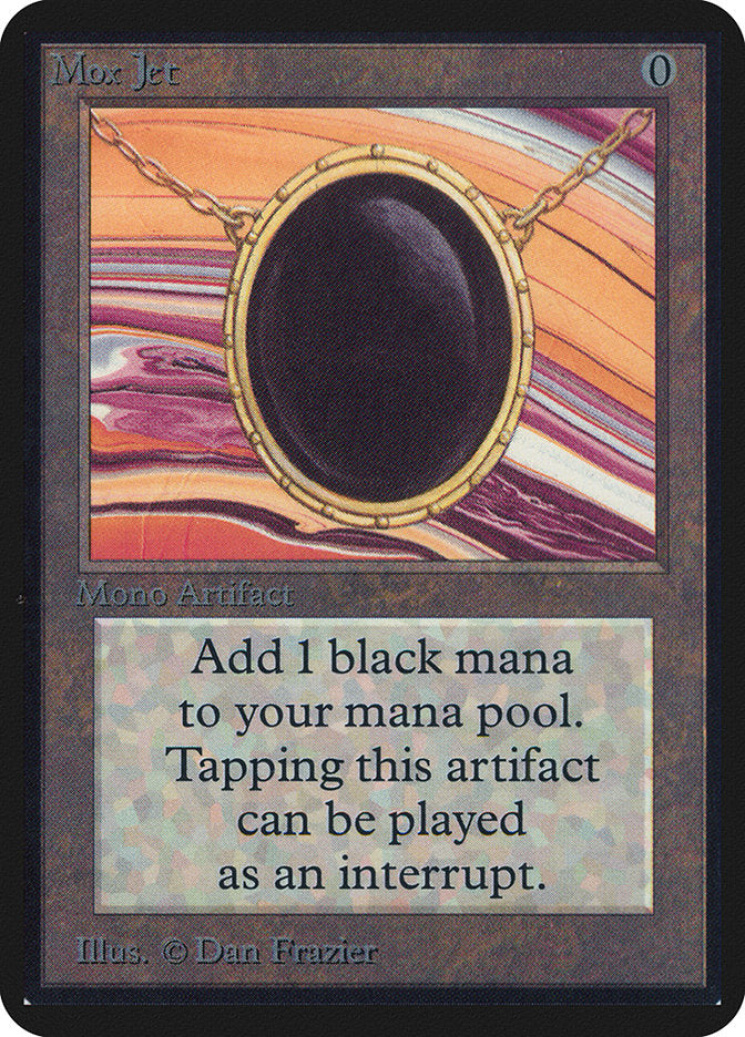 Mox Jet [Limited Edition Alpha] | Card Citadel