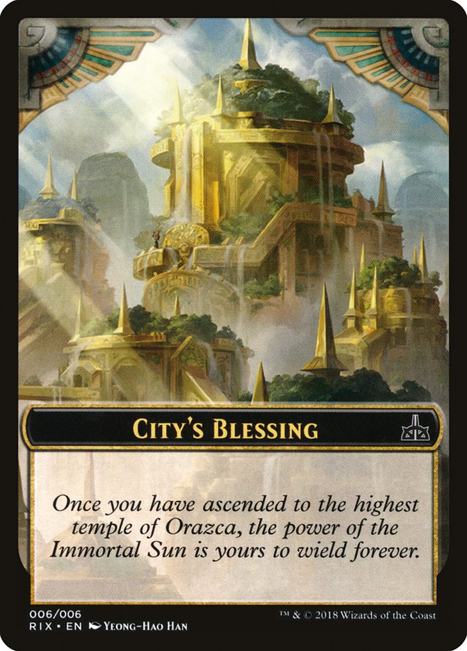 City's Blessing [Rivals of Ixalan Tokens] | Card Citadel