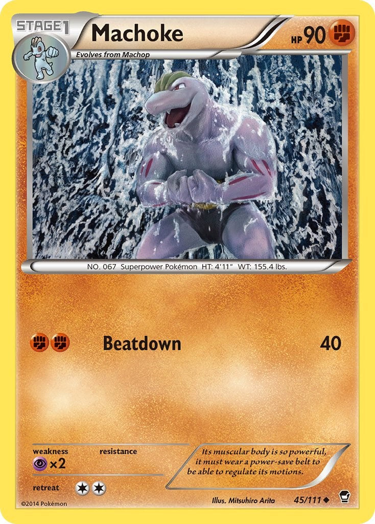 Machoke (45/111) [XY: Furious Fists] | Card Citadel