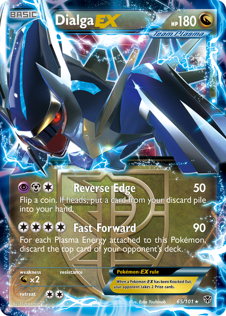 Dialga EX (65/101) [Black & White: Plasma Blast] | Card Citadel