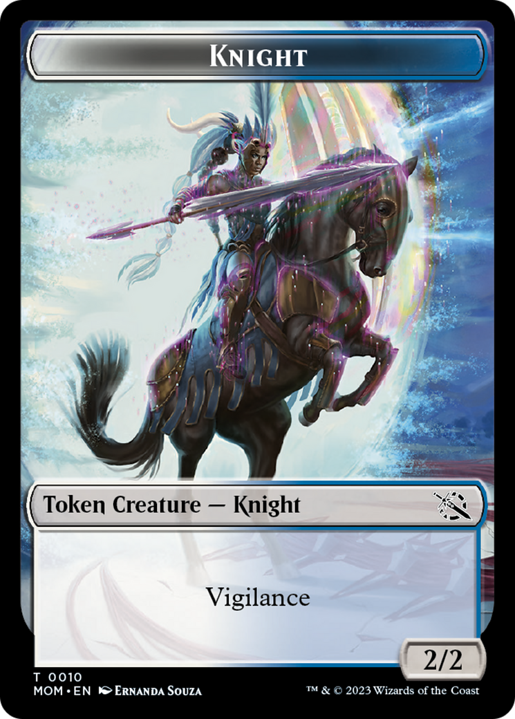 Knight Token [March of the Machine Tokens] | Card Citadel