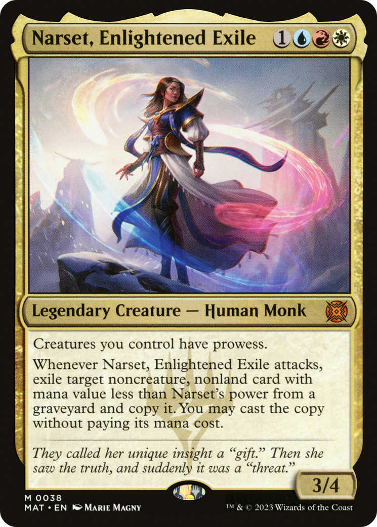 Narset, Enlightened Exile [March of the Machine: The Aftermath] | Card Citadel