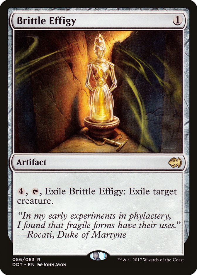 Brittle Effigy [Duel Decks: Merfolk vs. Goblins] | Card Citadel