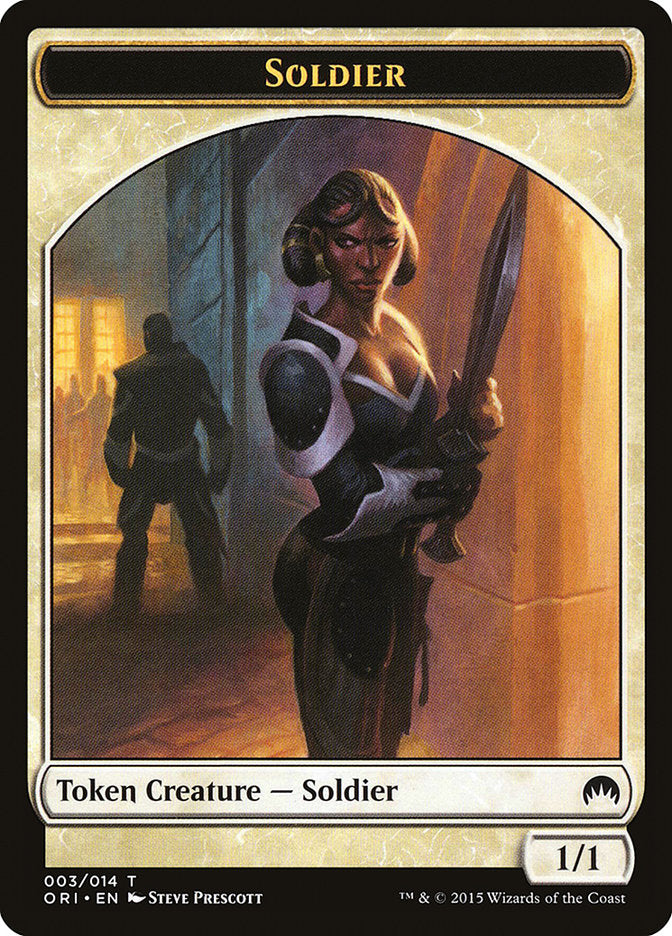 Soldier [Magic Origins Tokens] | Card Citadel