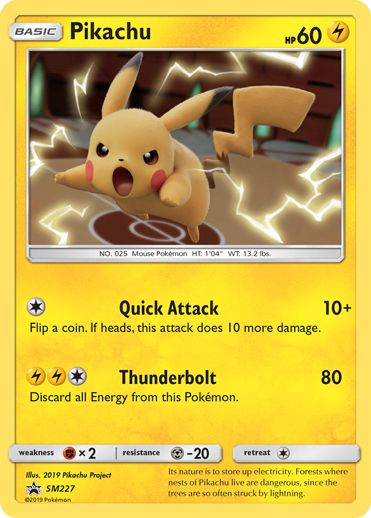 Pikachu (SM227) [Sun & Moon: Black Star Promos] | Card Citadel