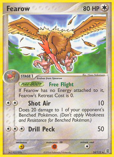 Fearow (24/112) [EX: FireRed & LeafGreen] | Card Citadel