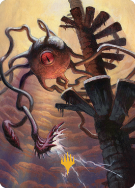 Death Kiss Art Card (Gold-Stamped Signature) [Commander Legends: Battle for Baldur's Gate Art Series] | Card Citadel