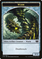 Wurm (032/036) // Goat Double-sided Token [Commander 2014 Tokens] | Card Citadel